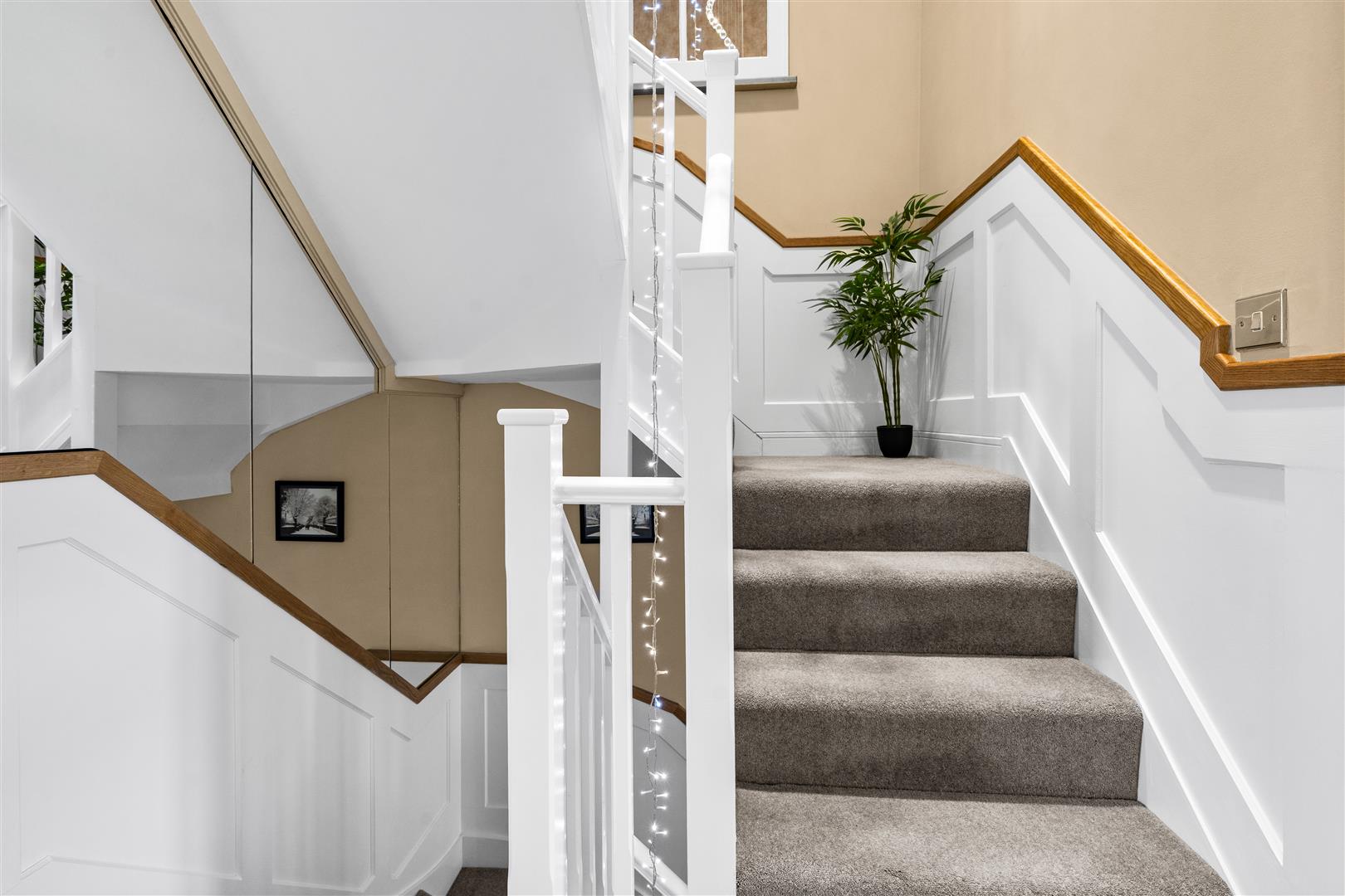 Staircase To Second Floor